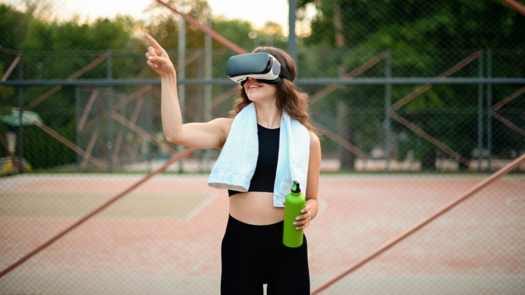 Realidad virtual y deporte y imaginería